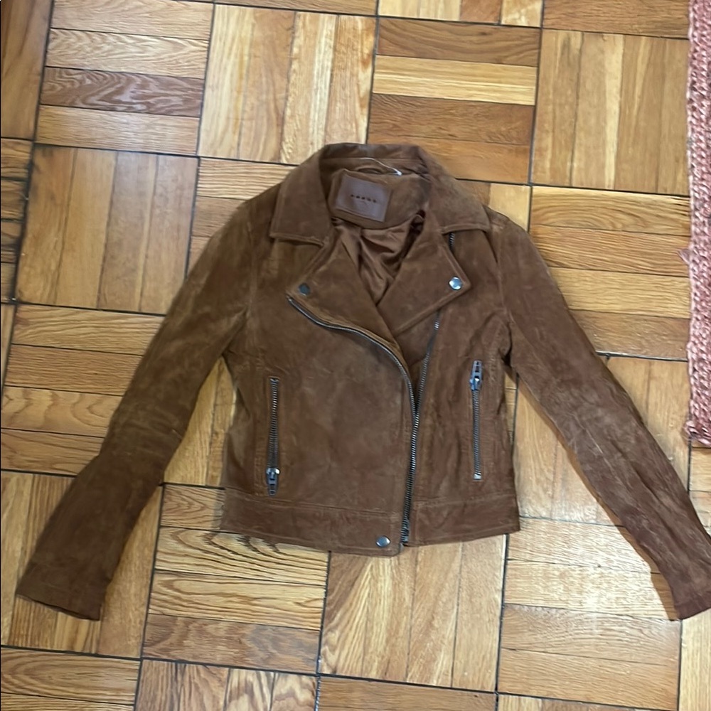 100% leather Suede Jacket